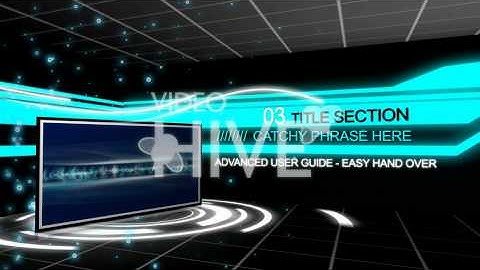 After Effects Templates AE CS3 - Black Template Pro V01