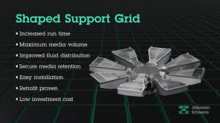 Johnson Screens' Shaped Support Grid