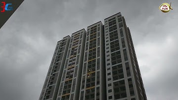 VIEW HỒ BƠI CÔNG VIÊN TẦNG 4 BLOCK U + M CĂN HỘ CHUNG CƯ Q7 SÀI GÒN REVERSIDE COMPLEX, GÓC BBQ CHUẨN