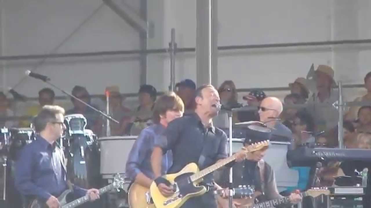 Bruce Springsteen & John Fogerty “Green River" New Orleans jazzfest