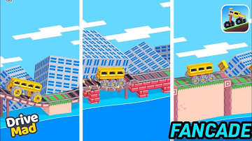 MAD RAILS FANCADE 1 TO 15 LEVEL ACHIEVE GAMEPLAY || GAMING CUBE