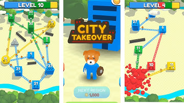 City Takeover Levels 1-10 Voodoo IOS Gameplay