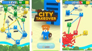 City Takeover Levels 1-10 Voodoo IOS Gameplay screenshot 3