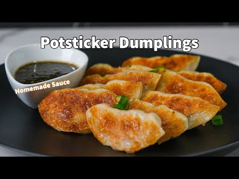 Soft amp Crispy Potsticker Dumplings Gyoza39s