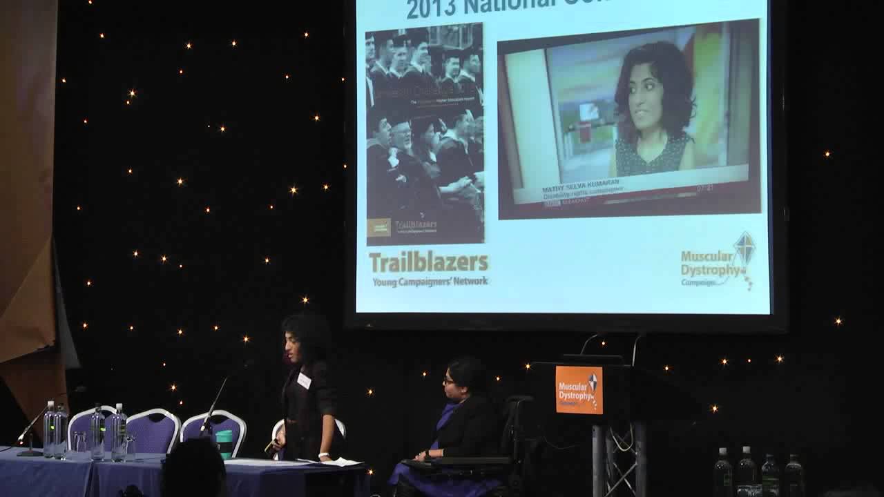 limb girdle Trailblazer Mathy Selvakumaran updates on Trailblazers latest campaigns