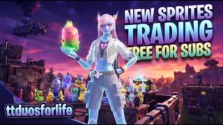 🔴 LIVE Fortnite Sprite Trading 🎁 + Viewer Games | Reload Ranked