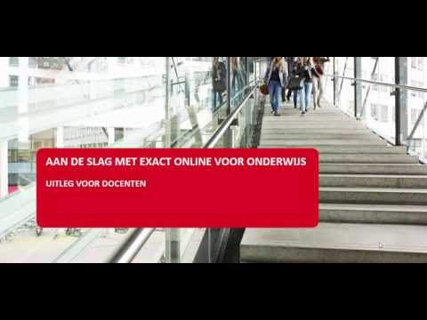 Administraties van studenten openen in Exact Online