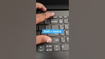 Permanently Delete Files Shortcut Key | #shorts #youtubeshorts