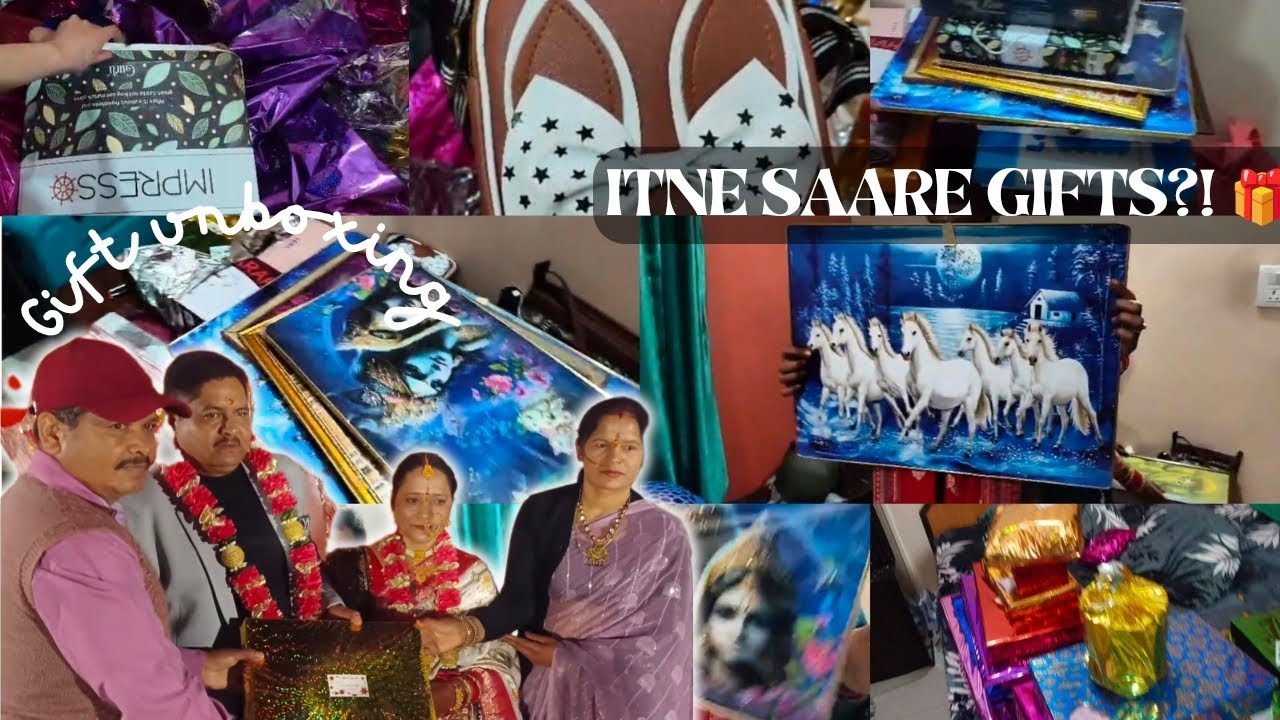 Itne Saare Anniversary Gifts?! 😳 Excitement Mein Sab Open Kar Diya||family vlog💝