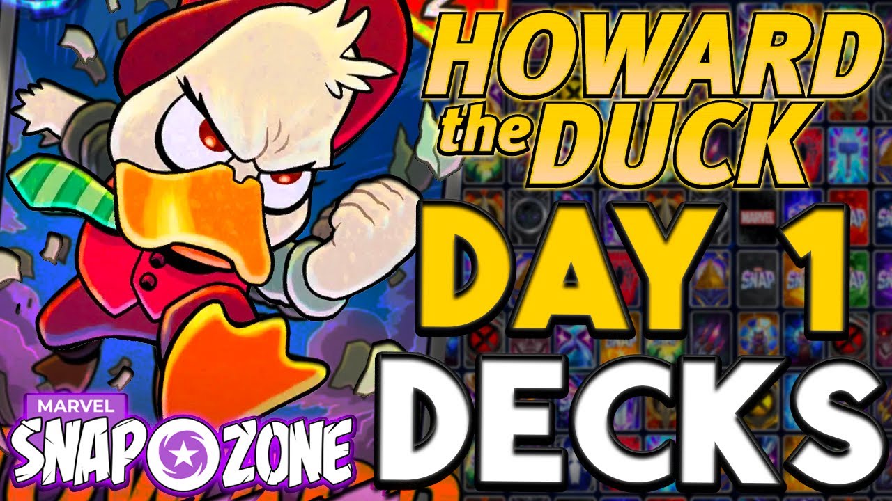 The BEST Day 1 Howard the Duck Decks to Try! Is He Worth Your Tokens? - Marvel Snap