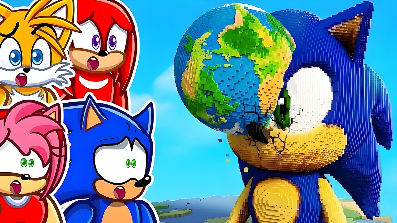 GIANT EARTH vs SONIC!