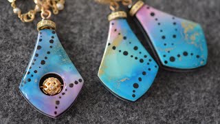 Magical Alcohol Ink and Polymer Clay Fusion Tutorial