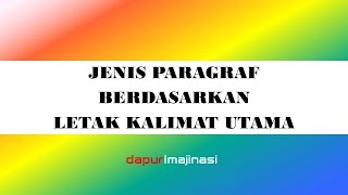 Paragraf Berdasarkan Letak Kalimat Utama Deduktif Ineratif Induktif Campuran Youtube