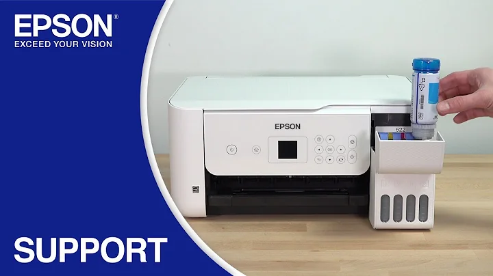 Epson EcoTank ET-2720 | Filling the Ink Tanks