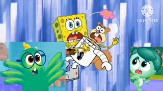 Spongebob Angelpants Spongebob Simon Sid And Sandy Screaming