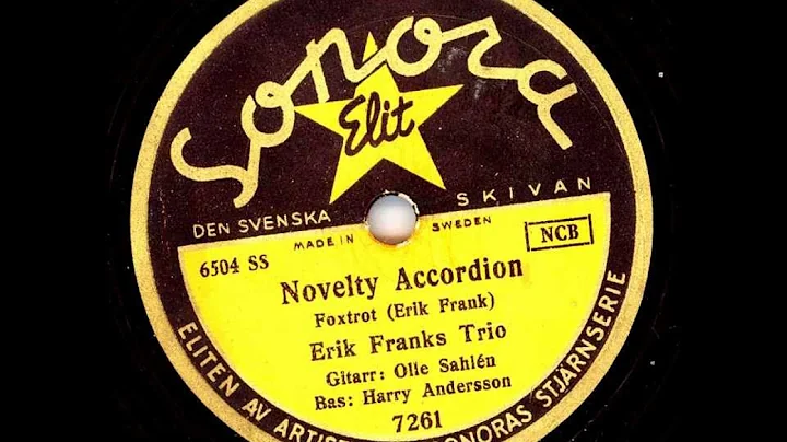 Erik Franks Trio - Novelty Accordion