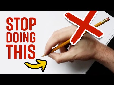 Everything You Know About Holding A Pencil is Wrong