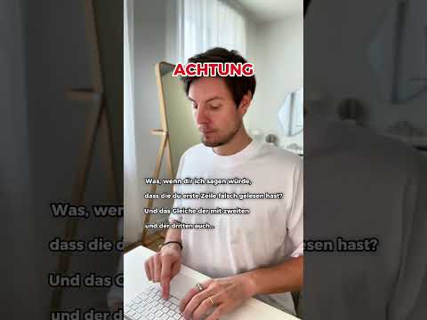 Das Gehirn trickst