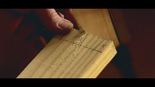 Easy Hand Cut Dovetails that Hide Grooves with Will Myers