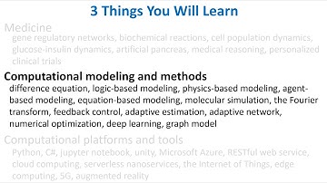 Computational Modeling and Methods