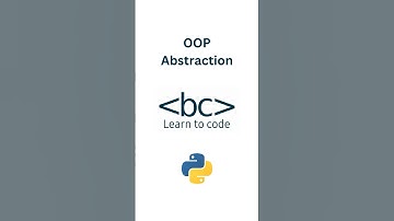 Master Abstraction in OOP using Python in under 60 seconds! #programming #code #oop