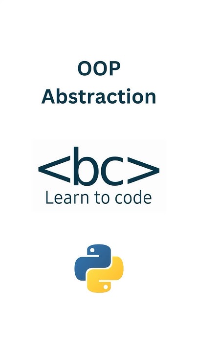 Master Abstraction in OOP using Python in under 60 seconds! # ...