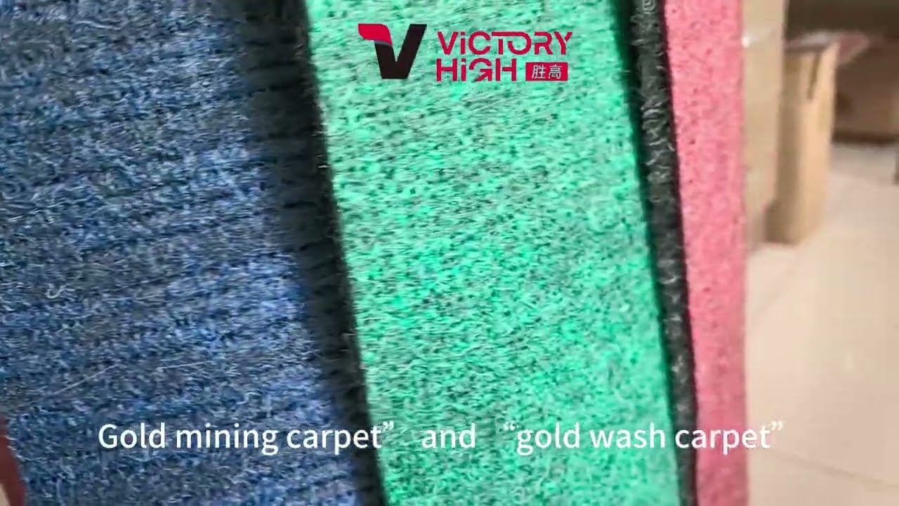 SHYNGO Gold Panning Carpet: Polyester Non-Woven Craftsmanship for Enhanced Gold Mining Efficiency