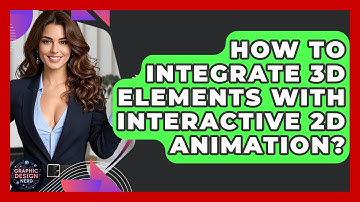How To Integrate 3D Elements With Interactive 2D Animation? - Graphic Design Nerd