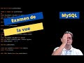 Base de données : Vues