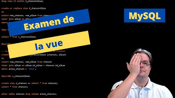 Base de données : Vues