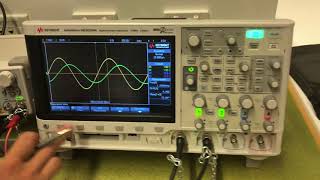 Measure Phase Shift RC circuit part 2