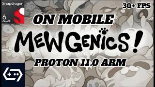 Mewgenics on Mobile Gamehub Lite Proton 11 Settings Snapdragon 6 gen 3