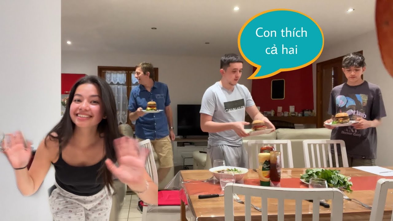 Phản ứng của Aimee khi được hỏi về Calvin. Mai làm bữa tối đãi gia đình