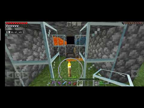 Minecraft生存系列第37集：建刷石機    再也不用擔心缺石頭了