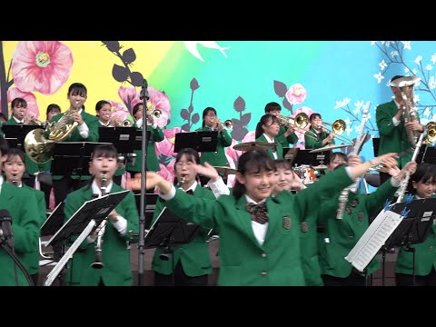 常葉大学附属橘高校 吹奏楽専攻「HAPPY」