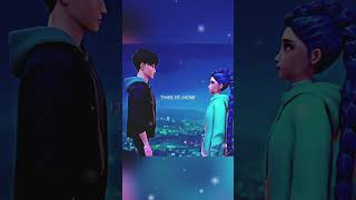 LET THE WORLD BURN (K-POP DEMON HUNTERS EDIT) #lyrics #shorts #huntrix