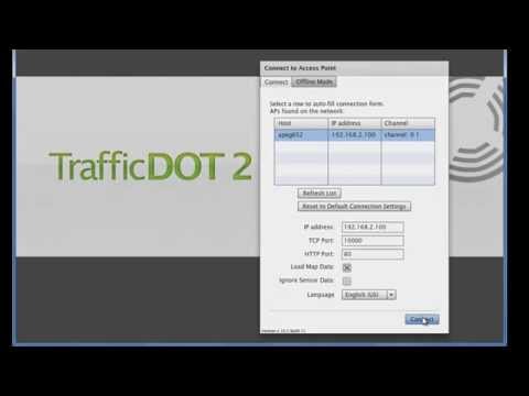 TrafficDOT Configuration Steps 1-3: Connecting, Activating, and Site Configuration