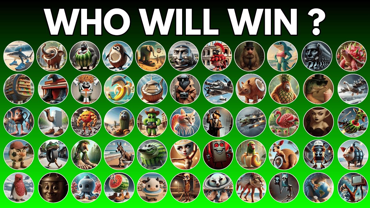 ALL 55 Italian Brainrot Characters Marble Race – Who Will Win ? Round 40