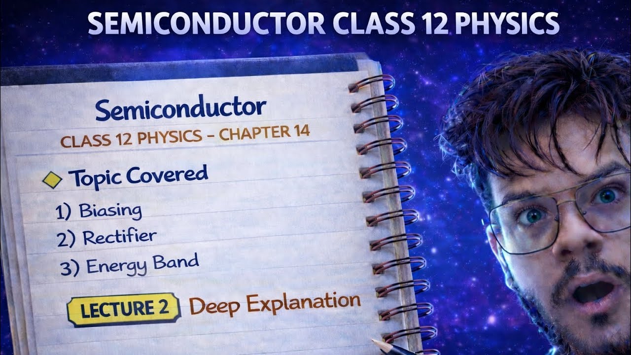 Semiconductor Class 12 Physics || Rectifier Deeply Explained 