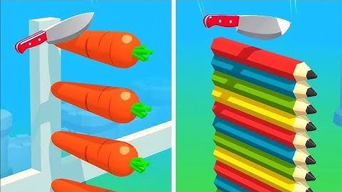 Slice It All Gameplay 🍰👑🔥| SatisfyingCutting Game | New Levels & PerfectSlices