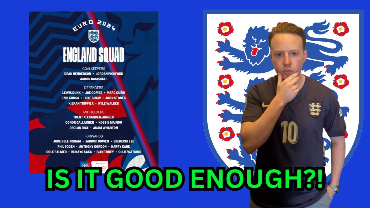 England Squad IS NOT GOOD ENOUGH to win Euro 2024?!