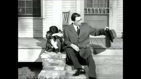 Atticus speaks to Scout