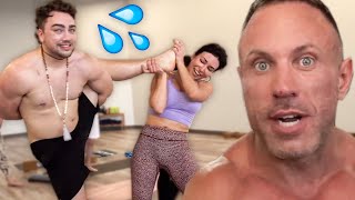 HOT YOGA AT CAMP KNUT!! (Mizkif, Alinity, Esfand, Tectone, Rich & Cyr)