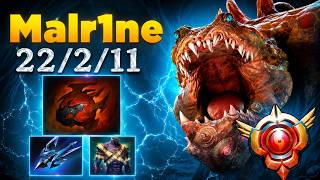 НОВАЯ МЕТА ОТ ТОП 1 БИСТА! МАЛРИН С АММАРОМ ТЕМПУЮТ ИГРУ🔥❘ Malr1ne Primal Beast dota 2 7.41c