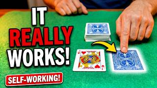 The Card Trick With an IMPOSSIBLE Twist! (Self-Working Tutorial)