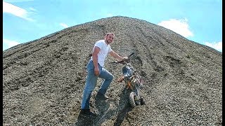 INSANE PIT BIKE HILL CLIMBING !!
