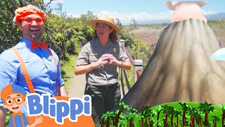 Blippi's GIANT Volcano Adventure | Blippi | Shows for Kids - Explore With Me!