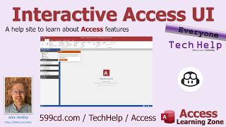 Interactive Microsoft Access Web UI