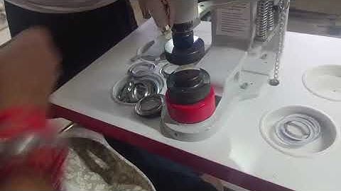 Jack Fang Semi-Automatic Curtain Eyelet Riveting & Punching Machine I Curtain Ring Riveting Machine