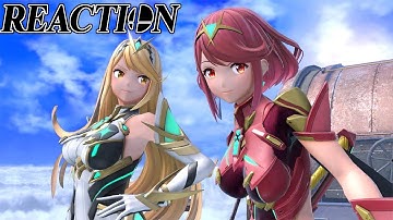 PYRA AND MYTHRA LOOK GREAT!!! (Super Smash Bros Ultimate Sakurai Presents Group Live Reaction!)
